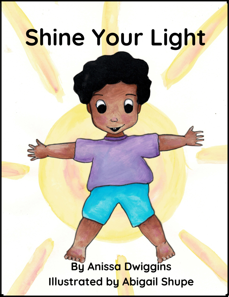 shine your light book graphic
